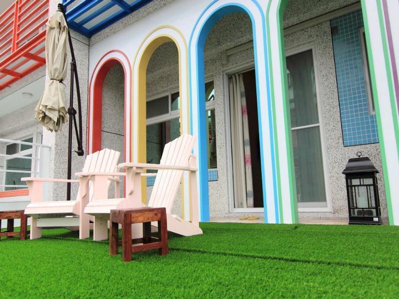 Sweet Rainbow B&B Kota Hualien Bagian luar foto